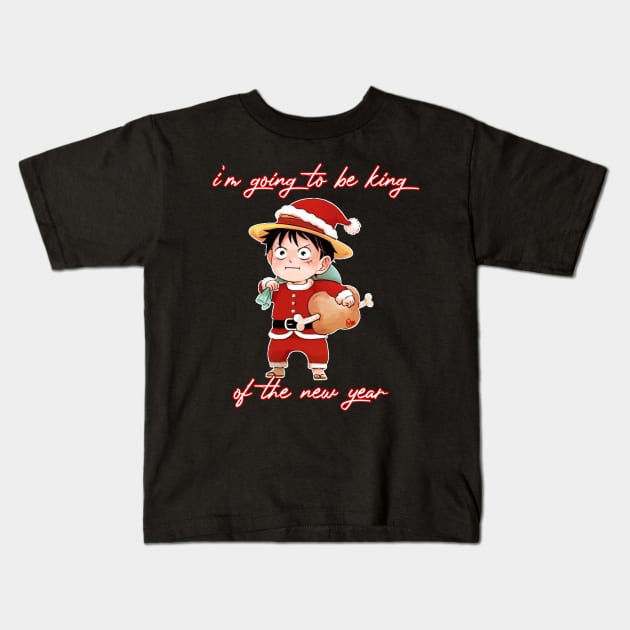 Onepiece Aime perfect Gifts for Christmas T-shirt new yearclothing Kids T-Shirt by MIRgallery